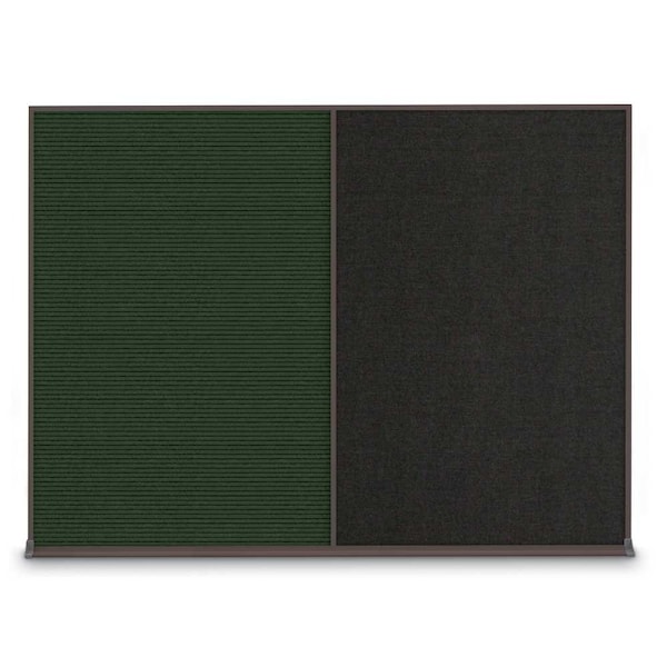 Double Door Radius Corkboard, 60"X36", B